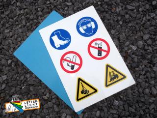  Iso Gevaar en gebod pictogrammen